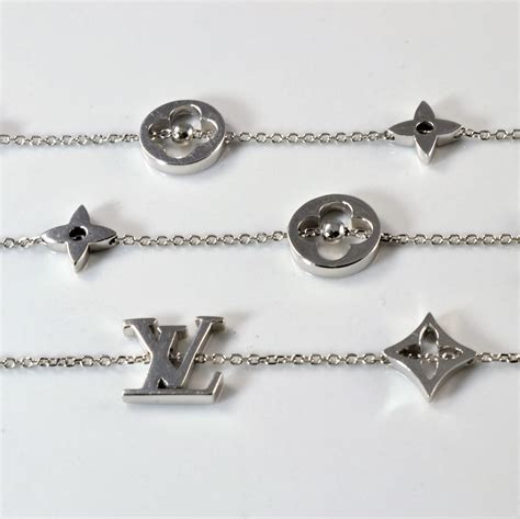 lv chain necklace|louis vuitton monogram necklace.